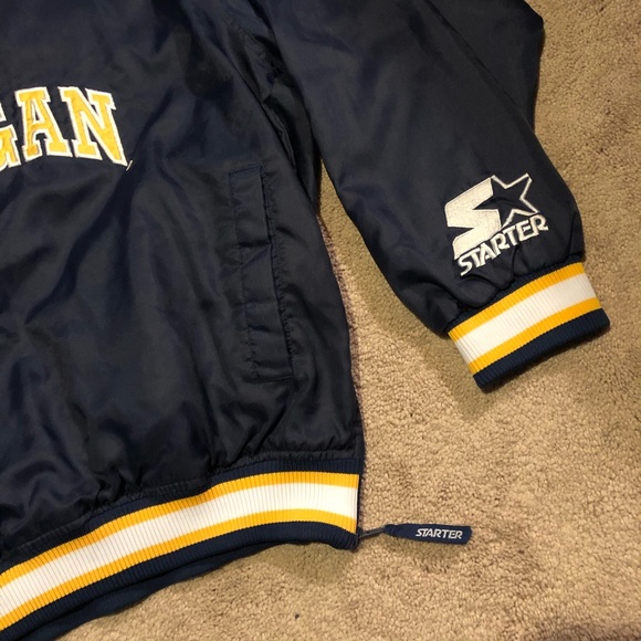 Vintage Starter Michigan Wolverines Pullover - Picture 5 of 8